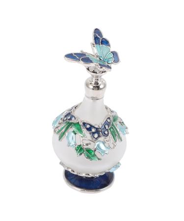 FRCOLOR perfume bottle arab perfumes for women parfum for women Refillable Perfume perfumes para mujer essential oils perfume container bottle travel pocket alloy glass 25 ml Assorted Color