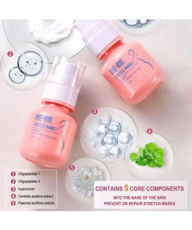 2-Piece 40g Postpartum Stretch Mark Cream | Natural Scar Fading & Nourishing Massage Cream for Women - Buy Online on GoSupps.com