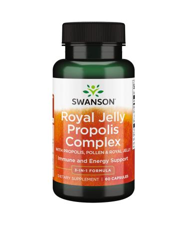 Swanson Ultra Royal Jelly Propolis Complex 60 Capsules