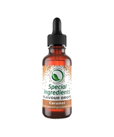 Caramel Flavour Drop 500ml Highly Concentrated Versatile Food Flavouring - Vegan Non GMO Gluten Free Caramel 500ml