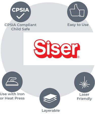 Siser EasyWeed Heat Transfer Vinyl 11.8x15ft Roll (Yellow) - Compatible with Professional/Craft Cutters - CPSIA Certified - Buy Online on GoSupps.com