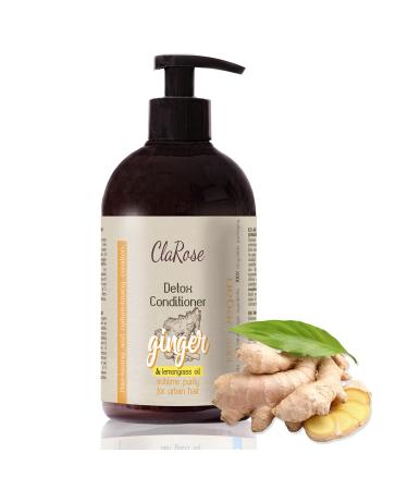 ClaRose ClaRose Detoxifying and Purifying Vegan Conditioner Enriched with Ginger Extract and Citronella Oil for Attacked Hair 500 ml