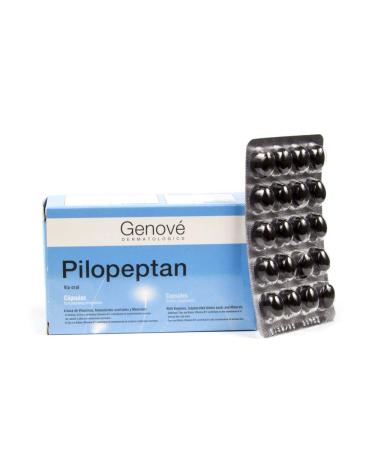 GENOV Pilopeptan 60 Capsules for Hair Loss Treatment & Regrowth - Vitamins for Men & Women - Nutrient-Rich Formula with Active Ingredients - Buy Online on GoSupps.com