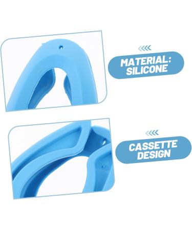 COOLHIYA 2 Pairs Hair dye Ear caps Heat Protection Hair Dyeing Supplies Ear caps for Hair dye Hair dye Ear Cover Hair Coloring Ear Cover Ear Muffs Silica Gel tab Accessories Men and Women Blue 7.5x5cm - Buy Online on GoSupps.com