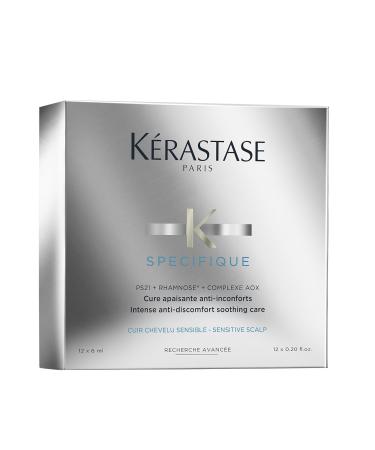 K rastase Calming Intensive Cure | Soothing Hair Treatment for All Hair Types | Cure Apaisante X12 - 72ml (1 Pack) - Buy Online on GoSupps.com