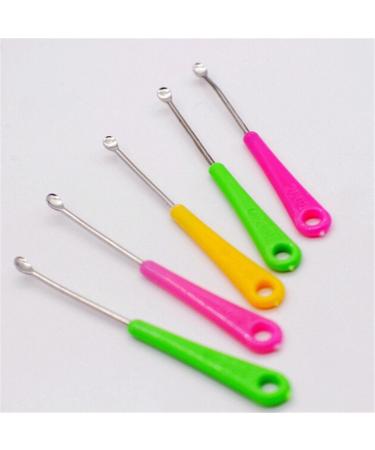 20pcs Metal Ear Wax Removal Tools Set - Ear Care Spoon & Curette Remover Kit for Facial Beauty - Random Colors - Buy Online on GoSupps.com