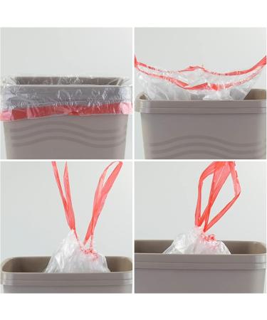 Yuright 30 Gallon Clear Lawn and Leaf Garbage bags with Drawstring  60 Counts - Buy Online on GoSupps.com