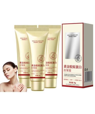 Collagen Face Cream, Anti Wrinkle Cream for Women, Golden Collagen Cream, Anti-Wrinkle Moisturizing Face Cream, Firming Face Cream, Deep Moisturizing Firming Creams (3)
