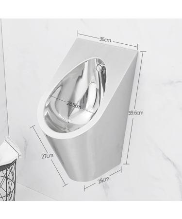 Urinarios de Acero inoxidable Productos para el hogar Urinarios comerciales con descarga de pared Urinarios p blicos para Hombres Urinarios de inducci n de Acero inoxidable Urinarios de ba Package B - Buy Online on GoSupps.com