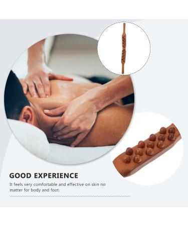 IPLUSMILE Wood Massager Rouse Gua-Sha - Handheld Body Massage Device for Muscle Relaxation | Perfect for Legs Back & Arms - Buy Online on GoSupps.com
