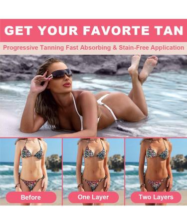 LOPHE Sunless Tanning Drops 2x60ml Liquid Bronzing Drops for face and body Bronzing Accelerator Sunless Bronzing Drops without sun damage Not drinkable 2 x 60 ml - Buy Online on GoSupps.com