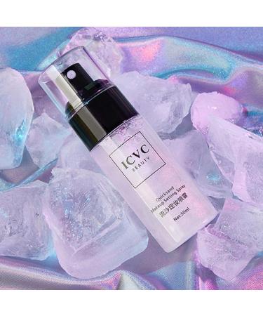 30ml Glitter Fast Finishing Makeup Setting Spray Moisturizing Long Oil Waterproof B8P7 Fixer Up Lasting Foundation Make - Buy Online on GoSupps.com