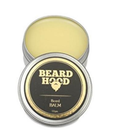 Beardhood 100% Natural Beard Balm - Premium Grooming for a Healthy Beard | 50g | International Shipping - Buy Online on GoSupps.com