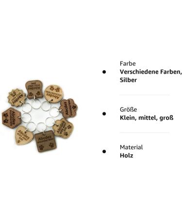 Personalized Wooden Dog Tag Pendant | Engraved Cat Pet ID | Custom Solid Wood Collars - Buy Online on GoSupps.com