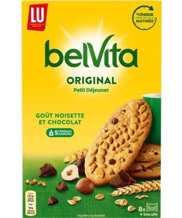 G n rique LU BELVITA Belvita Hazelnut and Chocolate Flavour 400 g Pack of 4 Sold as a Lot - Buy Online on GoSupps.com