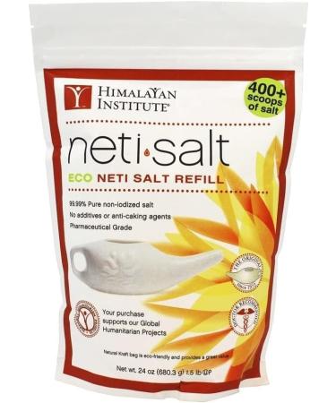 Himalayan Chandra Neti Pot Salt 1.5lb - Pack of 1 | Natural Nasal Cleansing Salt - Buy Online on GoSupps.com