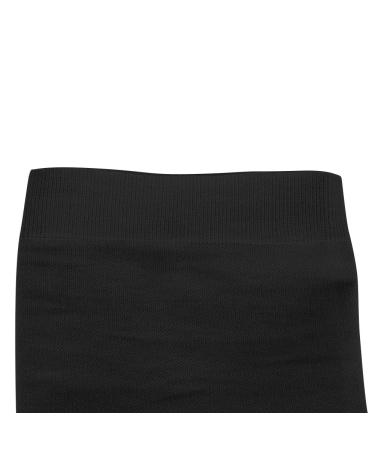 Copper Compression Socks for Women Men Circulation 20 to 30 mmHg is Best for All Day Wear Running Nurse (black)