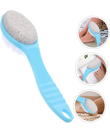 Housoutil Brosse Pieds Double Face Pierre Exfoliante Nettoyage P dicure Exfoliant pour Peaux Mortes Pieds Voyage Usage Quotidien Bleu - Buy Online on GoSupps.com