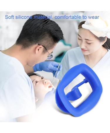 Balawin Blue Dental Retractor - Soft Silicone Intraoral Jaws Mouth Opener | International Shipping Available - Buy Online on GoSupps.com