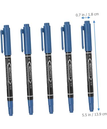 FRCOLOR 5pcs White -safe Surgery Pen Pen Grease Pen Eyebrow Pencil 13.9x1.8cm Blue - Buy Online on GoSupps.com