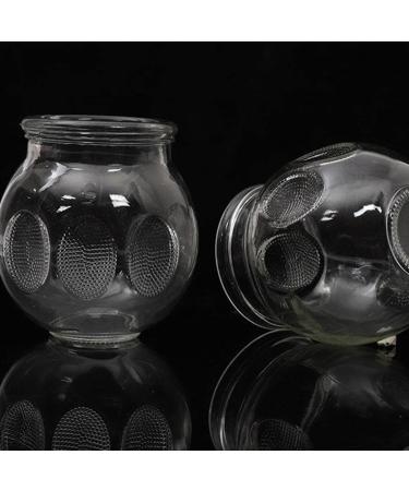 Geardeangloow Professional 8-Piece Glass Cupping Therapy Set | Fire Cupping Glasses for Pain Relief & Wellness - Buy Online on GoSupps.com
