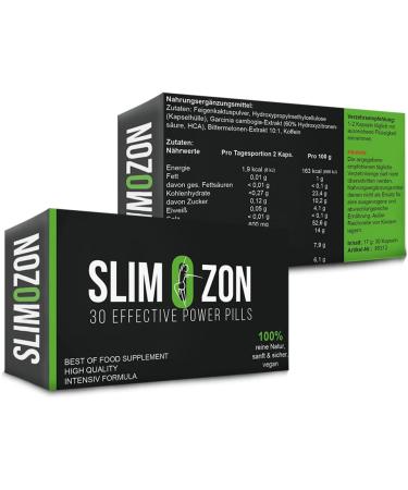 Buy Slimozon 30 Capsules - Effective Weight Loss Pill for Quick Belly Fat Loss - International Shipping Available - Buy Online on GoSupps.com