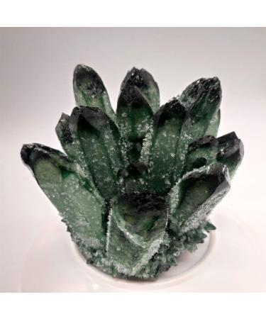 Crystal 500-600g Natural Green Ghost Quartz Crystal Cluster Crystals raw Gemstone for Home&Office Decoration fengshui HOMEZHOU - Buy Online on GoSupps.com
