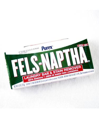 Fels Naptha Laundry Soap 12-Pack - Powerful Stain Remover and Cleaner - Buy Online on GoSupps.com