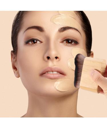 Self Tanner Brush | Multi-Functional Kabuki Brush for Face & Body | Achieve a Natural Golden Complexion - Buy Online on GoSupps.com