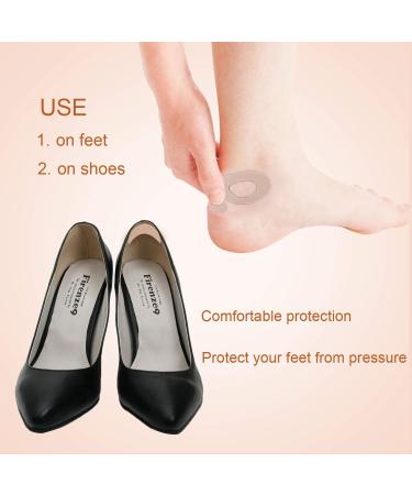 Moleskin Flannel Adhesive Heel Pads - 110 Pieces for Blister Prevention and Comfort - Buy Online on GoSupps.com