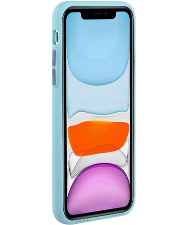 Buy Tivenfezk Nadoli Silicone Case for iPhone 15 Pro - Ultra Thin Shockproof Scratch-Resistant TPU Cover with Credit Card Holder - Blue - Buy Online on GoSupps.com