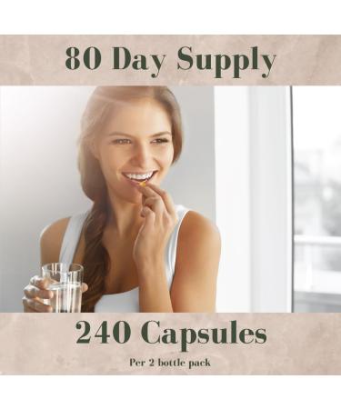 Research Labs Organic Lions Mane Supplement Capsules, 2 Fer 1 Ad - 240 Capsules w/Patent Litropane Immune System Booster Nootropic Brain Support Mushroom Supplement. 10X Extract comparable 18000mg - Buy Online on GoSupps.com