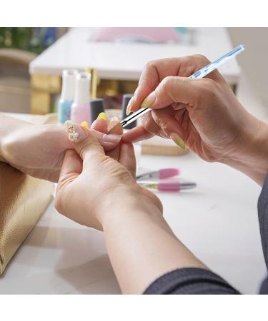 Vesaneae 6-Piece Blue Nail Art Brush Set - UV Gel Acrylic Manicure Tools & Nail Polish Brushes - Buy Online on GoSupps.com