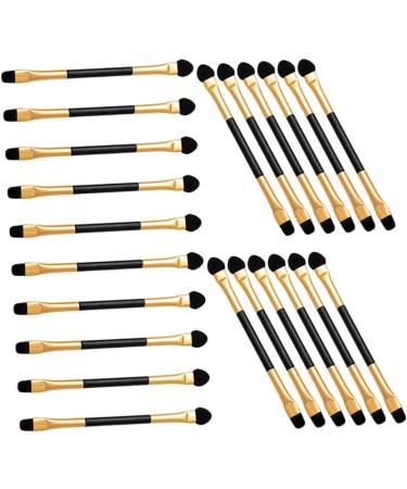 Didiseaon 40 Pcs Double Ended Eyeshadow Eye Makeup Kit Eye for Eyeshadow Eye Shadow for Makeup Small Eyeshadow Makeup for Women Eyeshadow Makeup 12.50X0.50X0.50CMx2pcs Goldenx2pcs - Buy Online on GoSupps.com