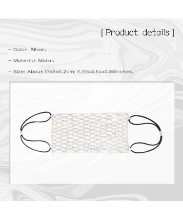 Holibanna Rhinestone Masquerade Mask - Disposable Cosplay Face Ornament for Dance Party and Outdoor Events - Buy Online on GoSupps.com