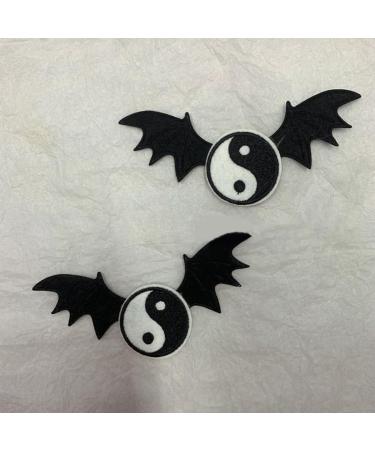 hgnxa Gothic Dark Hair Clip Girls Barrettes Black Hair Clip Devil Wing Hair Clip Set Gothic Bat Wing Versatile Barrettes 1 - Buy Online on GoSupps.com