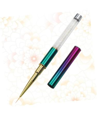 minkissy Pens art polish pens paint marker Art Pen art tool painting pens dotting pen Crystal Pen art brush marker pen draw flowers Manicure Pen Size 2 As Shown - Buy Online on GoSupps.com