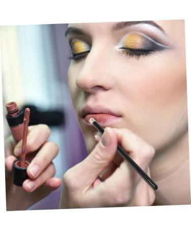 Minkissy 4pcs Portable Lip Brush Set | Disposable Lip Balm & Gloss Applicator | Round Head Smudge Stick for Perfect Lips - Buy Online on GoSupps.com