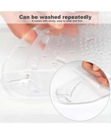 Buy Women's Gel Sandal Insoles - 2 Pairs Self-Adhesive Transparent L Size for Arch Support & Pain Relief | Ideal for Plantar & Flat Feet - Buy Online on GoSupps.com