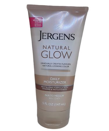 Jergens Natural Glow Daily Moisturizer Fair to Medium Skin Tones 5oz
