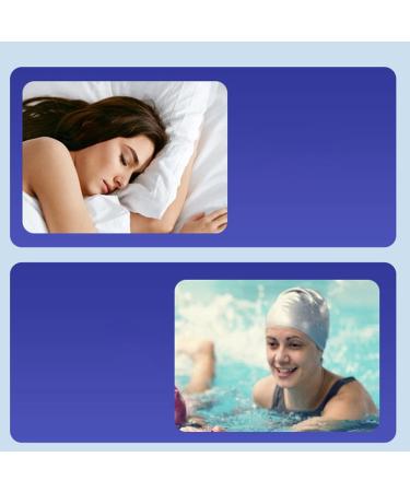 Soft Silicone Waterproof Earplugs for Swimming & Sleep | Noise Reduction | 7th Gen Black - Buy Online on GoSupps.com
