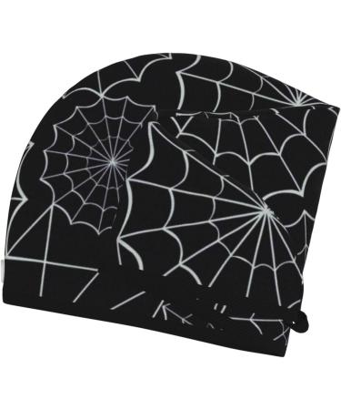 Spider Web Black Microfiber Hair Towel - Super Absorbent Coral Velvet Hair Wrap for Women - Quick Drying Cap for Long Curly & Thick Hair - Buy Online on GoSupps.com