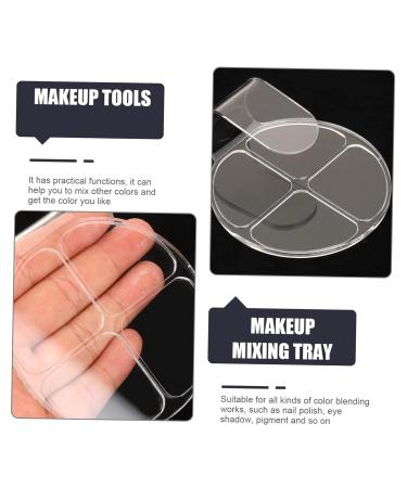 Mipcase 10 Sets Acrylic Powder Chassis Makeup Mixing Tray - Eyelash Tool Lipstick & Nail Palette for Professional Cosmetic Mixing Supplies - Buy Online on GoSupps.com