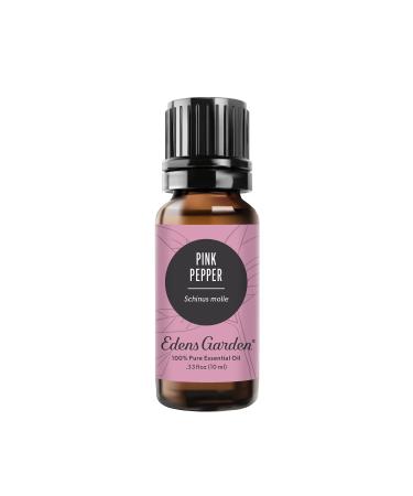 Edens Garden Pink Pepper Essential Oil- 100% Pure Premium Grade Undiluted Natural Therapeutic Aromatherapy The Best for Diffuser Candle Laundry Humidifiers 10 ml (.33 fl oz) Pink Pepper 0.34 Fl Oz (Pack of 1)