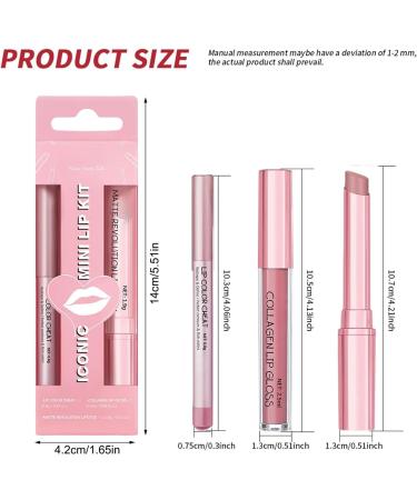  Generisch Lip pencil set and highly pigmented makeup kit smudge-proof makeup for women and girls for everyday wear nights out parties dates and travel. - Buy Online on GoSupps.com
