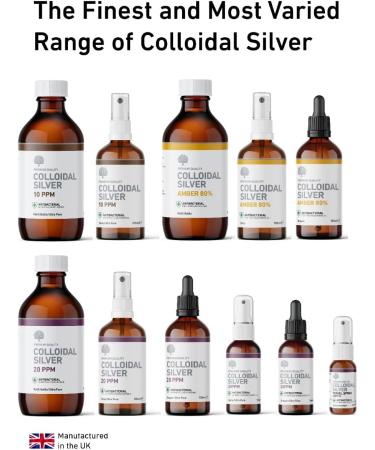 Natures Greatest Secret Premium Colloidal Silver 20ppm 50ml Dropper Bottle | High pH 9.0 | Amber Glass - Buy Online on GoSupps.com