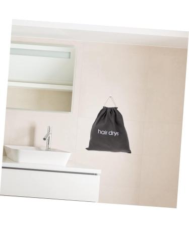 SKISUNO Hair Dryer Bag Travel 1pc Hair Dryer Storage Bag Travel Storage Box Barreled Hair Dryers Accessories 33x30cm Dark Grey - Buy Online on GoSupps.com