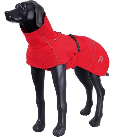Buy Rukka Pets HAYTON ECO Raincoat for Dogs - Classic Red | Durable Eco-Friendly & Waterproof Gear for All Sizes - Buy Online on GoSupps.com