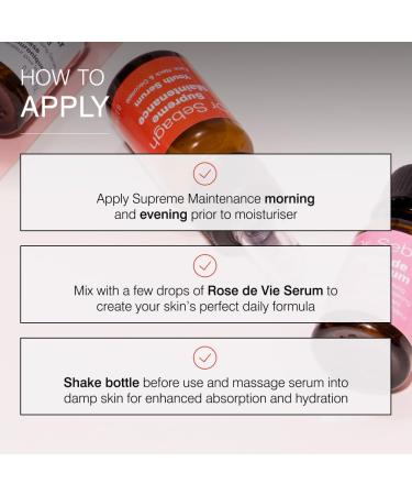 Dr Sebagh Supr me Maintenance Youth Serum - Anti Aging & Hydrating Collagen Serum for Dark Spots - 2 fl. Oz. - Award Winning Youth Renewal Formula - Buy Online on GoSupps.com
