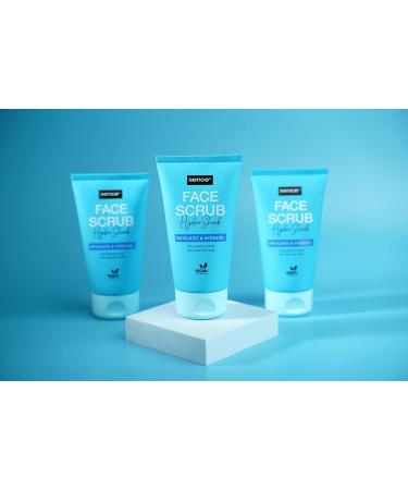  Sence Sence Hydro Shock Set of 3 Gentle Facial Scrubs Vegan Moisturizing Care (3 x 150 ml) - Buy Online on GoSupps.com